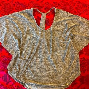 Bebe metallic top size XS. Like-new condition.